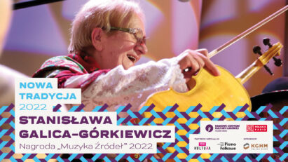 Stanisława Galica-Górkiewicz i Józef Broda z nagrodą „Muzyki Źródeł” RCKL