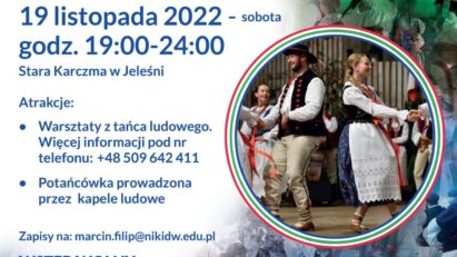 Zabawa taneczna i warsztaty z NIKiDW w Jeleśni