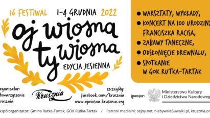 16. Festiwal Oj Wiosna Ty Wiosna 2022 — edycja jesienna
