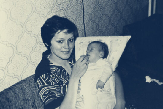 Matka z córką, 1981. Fot. z archiwum Rosik