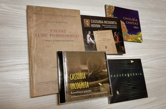 Publikacje poświęcone muzyce kaszubskiej. Fot. Rosik