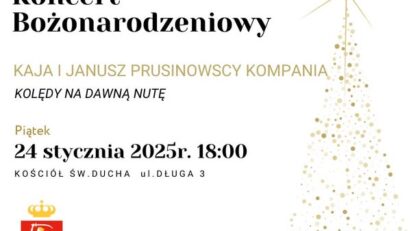 Koncert Bożonarodzeniowy | Kolędy na dawną nutę | Kaja Prusinowska i Janusz Prusinowski Kompania