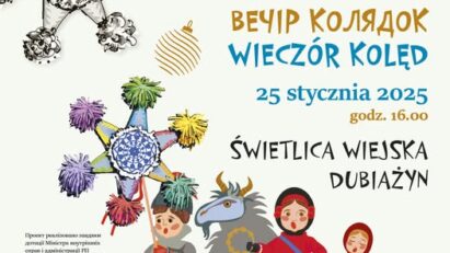 Wieczór kolęd w Dubiażynie