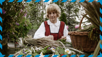 Pocztówka dźwiękowa: Žolinė i żniwa [mniejszość litewska] ☛ 3/3
