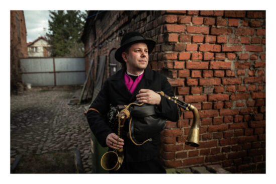 Krzysztof Polowczyk, lider Ogniska Muzyki Tradycyjnej w Domachowie. Fot. Piotr Baczewski 